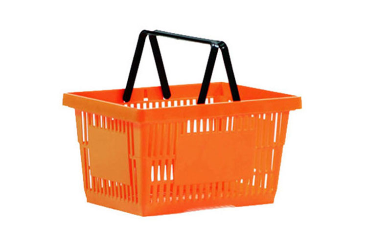 28 Lt Çift Saplı Market Sepeti