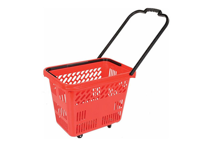 54 Lt 4 Tekerlekli Market Arabası